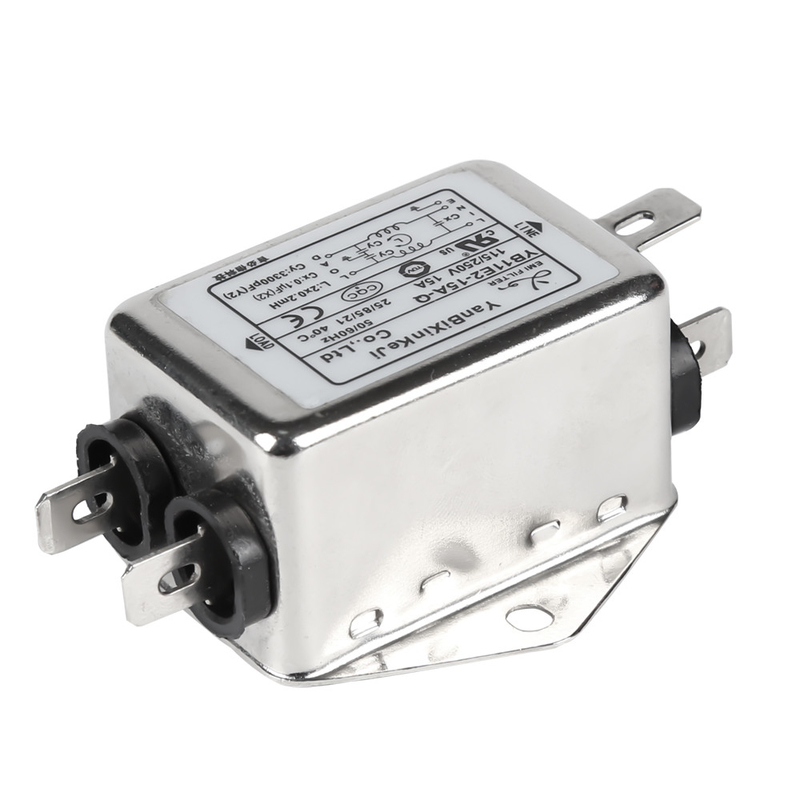 фильтр линии электропередач фильтра одиночной фазы 220V 15amps YB-E пассивный для электротехнического оборудования