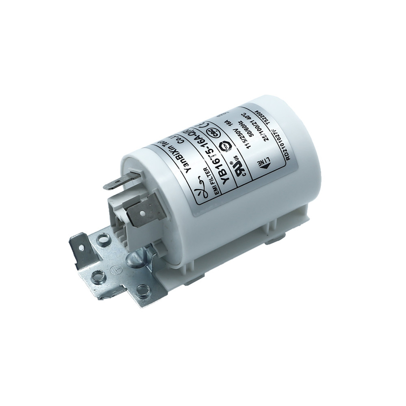 YB16T5-16A-Q 115V 250V 16A EMI EMC фильтр Белый пластиковый корпус фильтр для бытовой техники