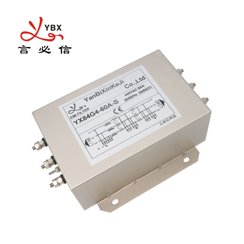 Трехфазный EMI 1A-60A фильтрует фильтровать 3 этапов высококачественный